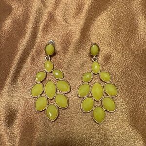 Elegant Citrine Drop Earrings